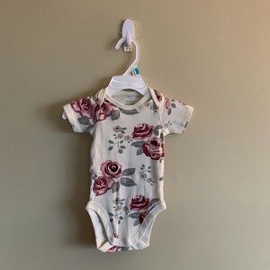 Floral Print Kids Bodysuit